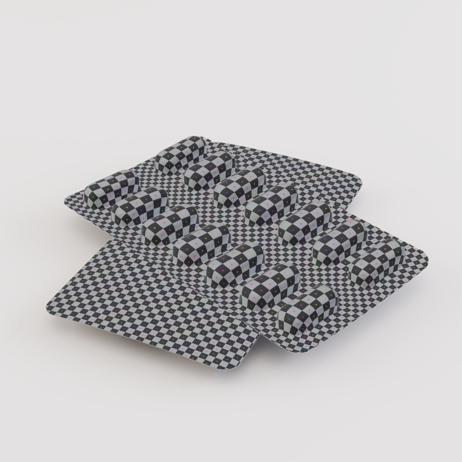 Medicine Pills Blister 3D model_15