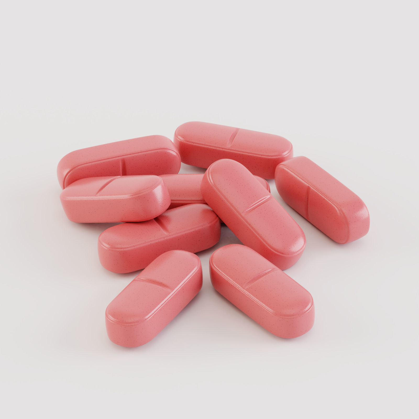 Medicine Pills Blister 3D model_19