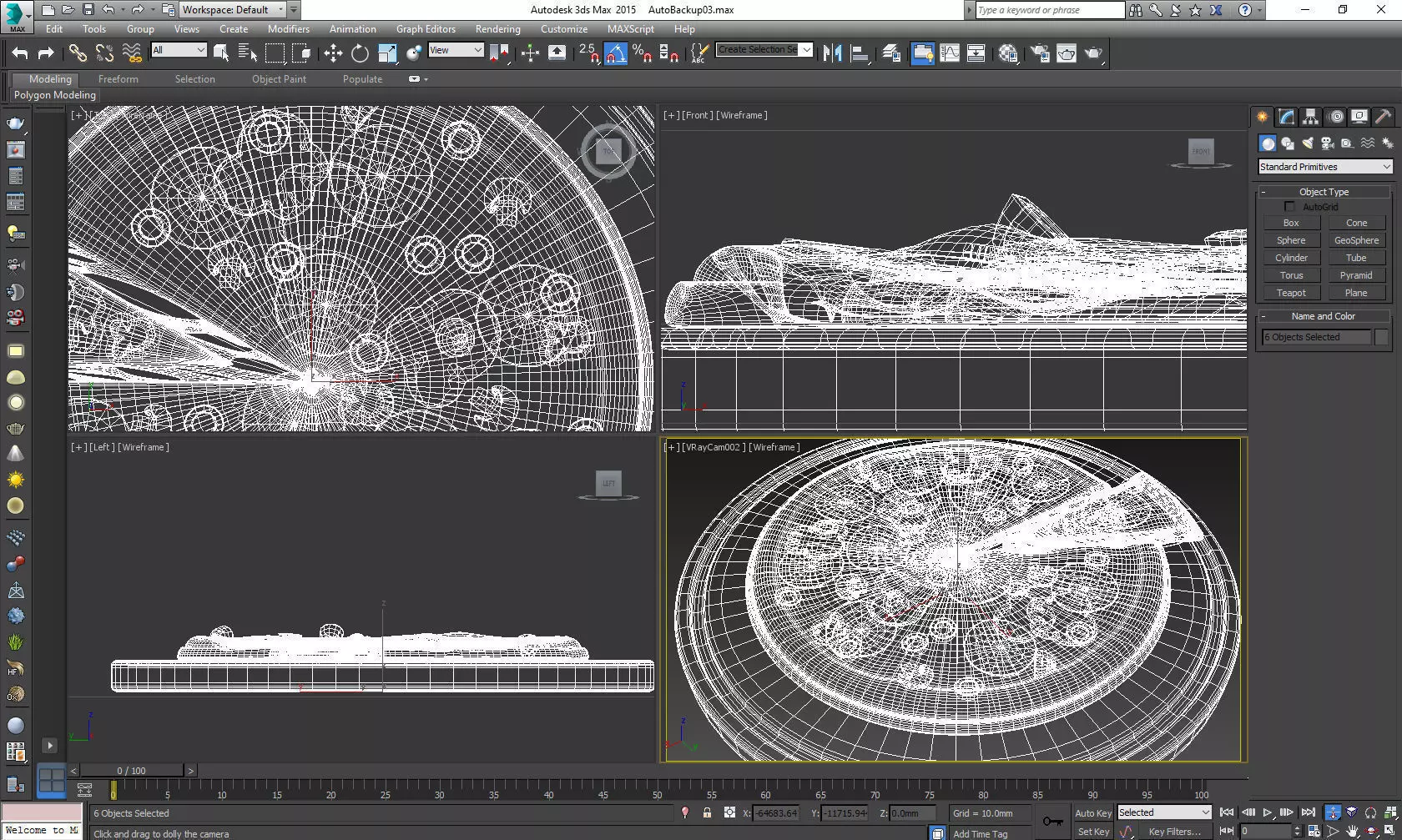 pizza on wooden plate 3D print model_0