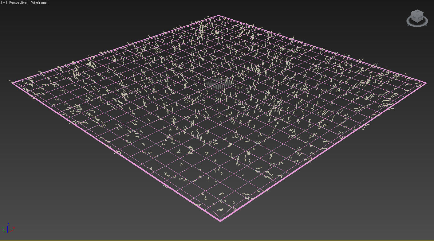 fur Carpet 3D model_4