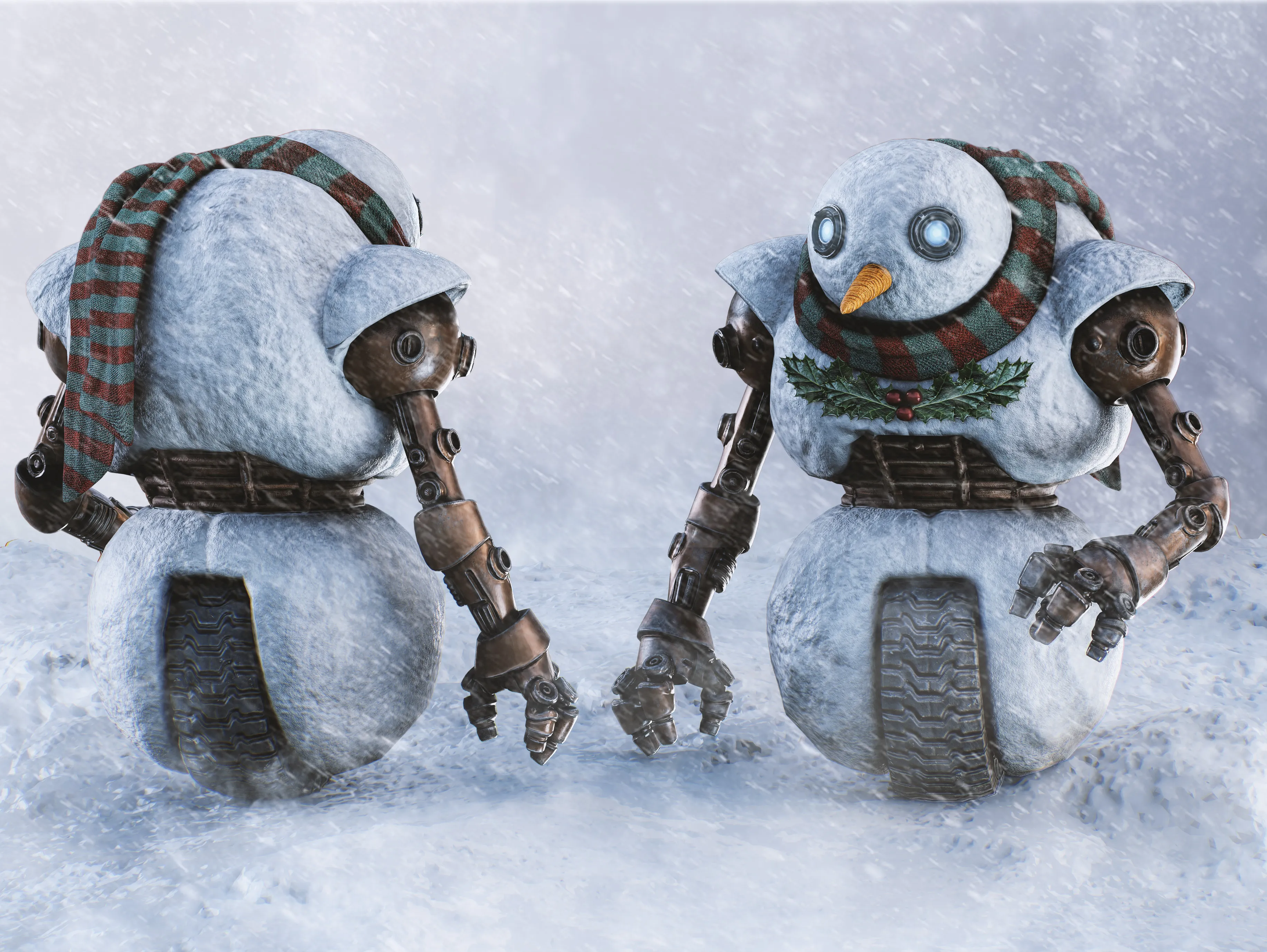 3D model Snowman Mk I VR / AR / low-poly | CGTrader