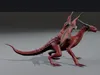 3D model Fire Dragon - Rigged and Animated VR / AR / low-poly | CGTrader