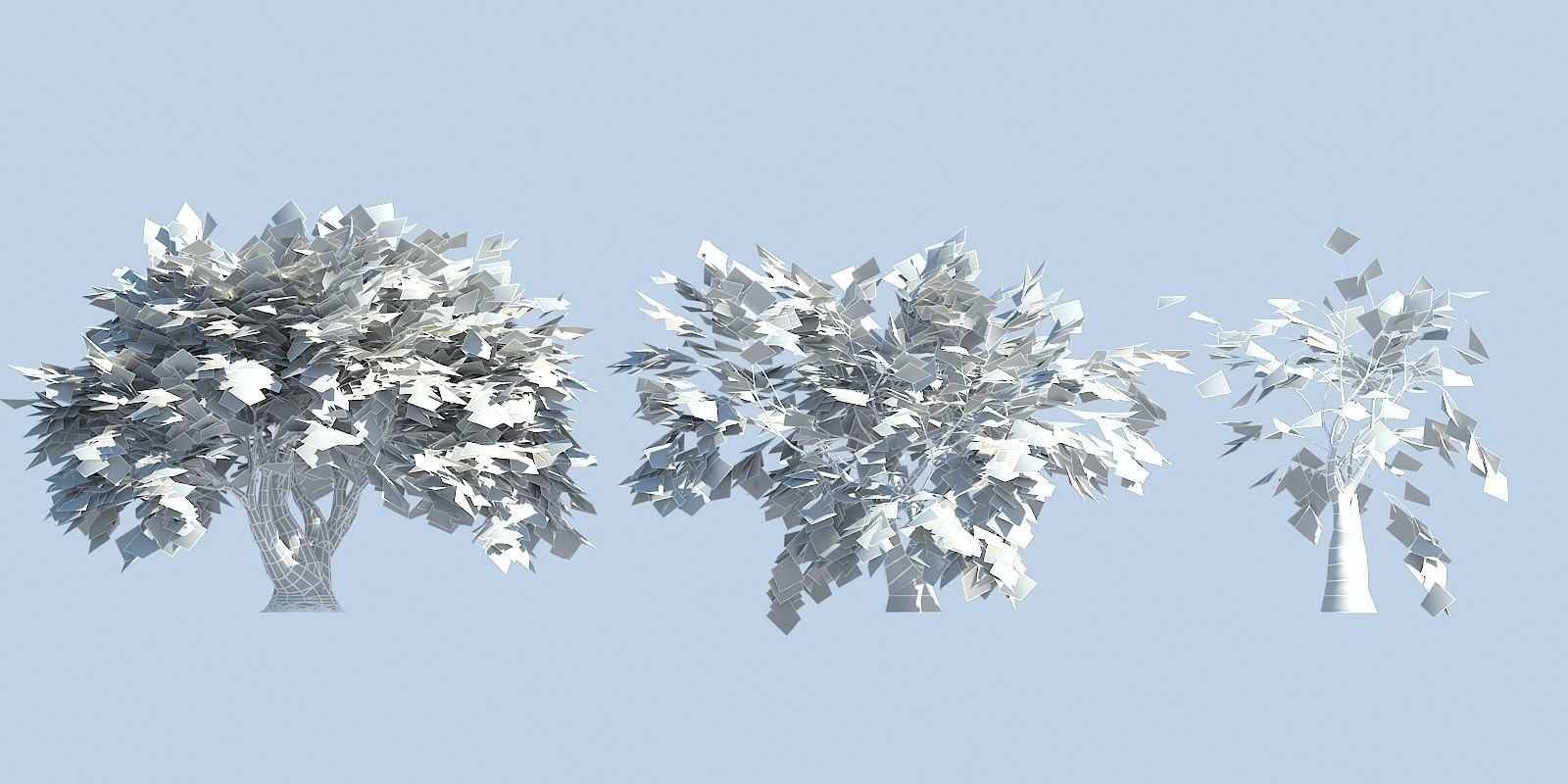 Lowpoly 3Dmodel tree VR AR game 3LOD number41 Low-poly 3D model_2