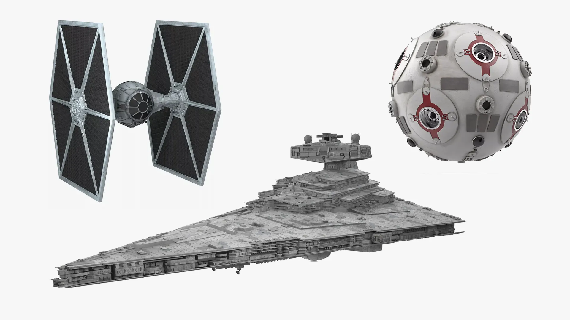 Star Wars Imperial Collection 3D Model Pack