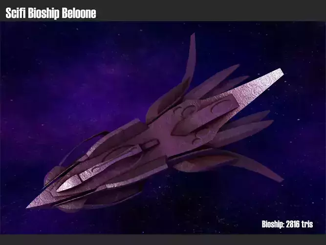 Scifi Bioship Beloone