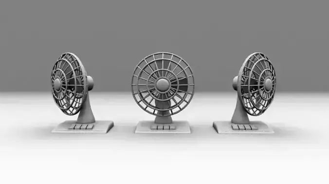 Table Fan Used in Office