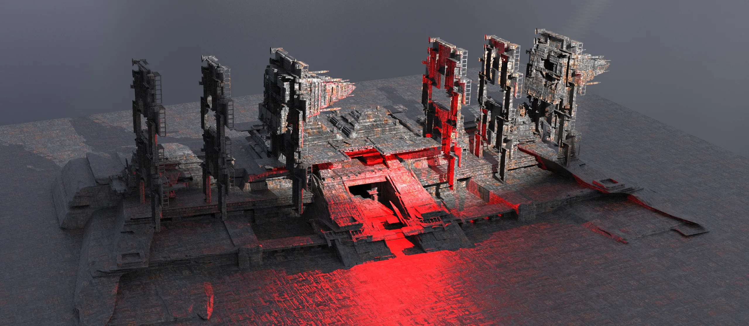 Archway to Pumapunku gate grand portal 2 3D model | CGTrader