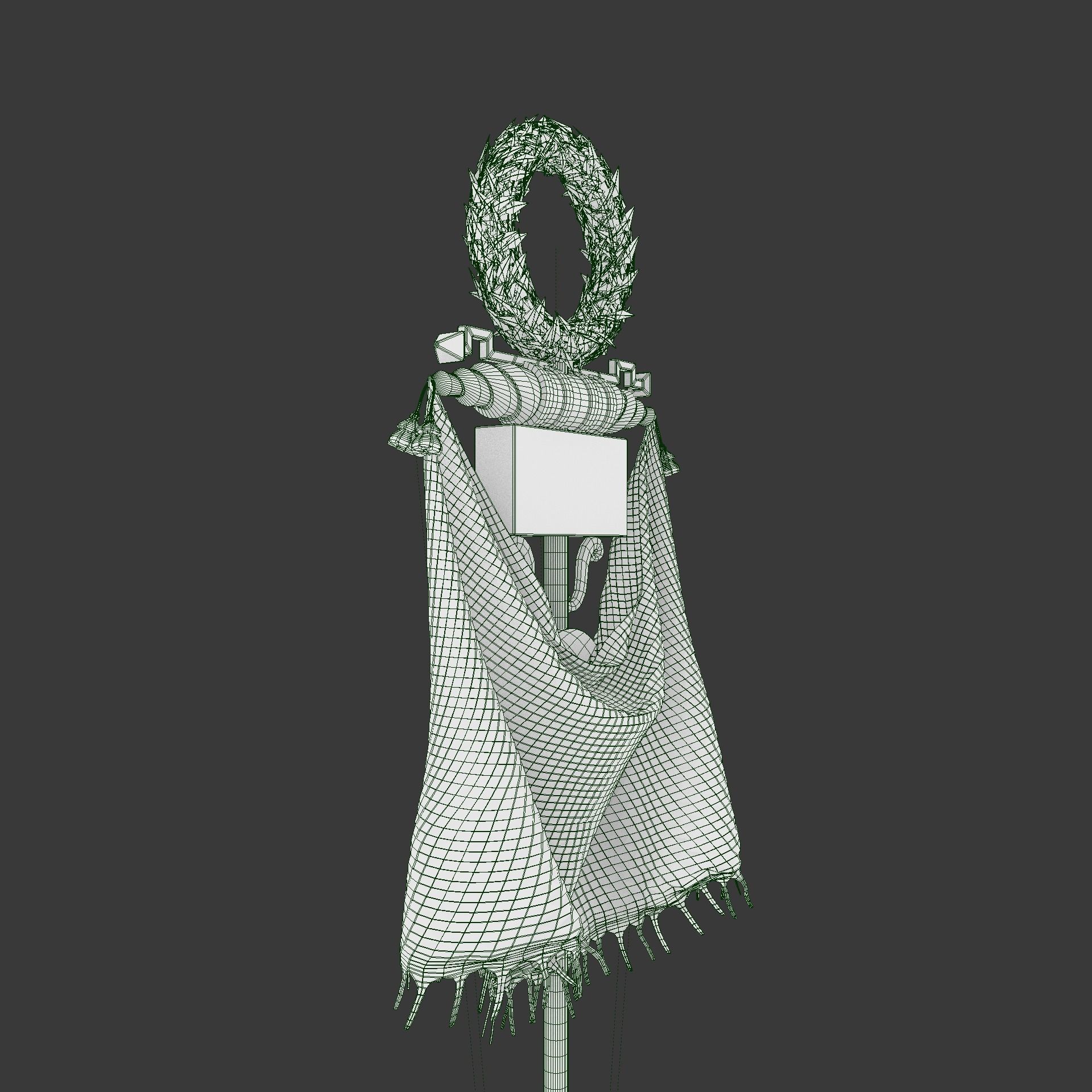 Roman Vexillum 3D model_1