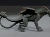 Earth Drake Stone Dragon - Rigged and Animated 3D model | CGTrader