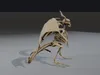3D model Undead Bone Dragon - Rigged and Animated VR / AR / low-poly ...