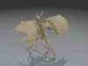 3D model Undead Bone Dragon - Rigged and Animated VR / AR / low-poly ...