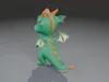 Cute Baby Dragon - Rigged and Animated 3D model | CGTrader