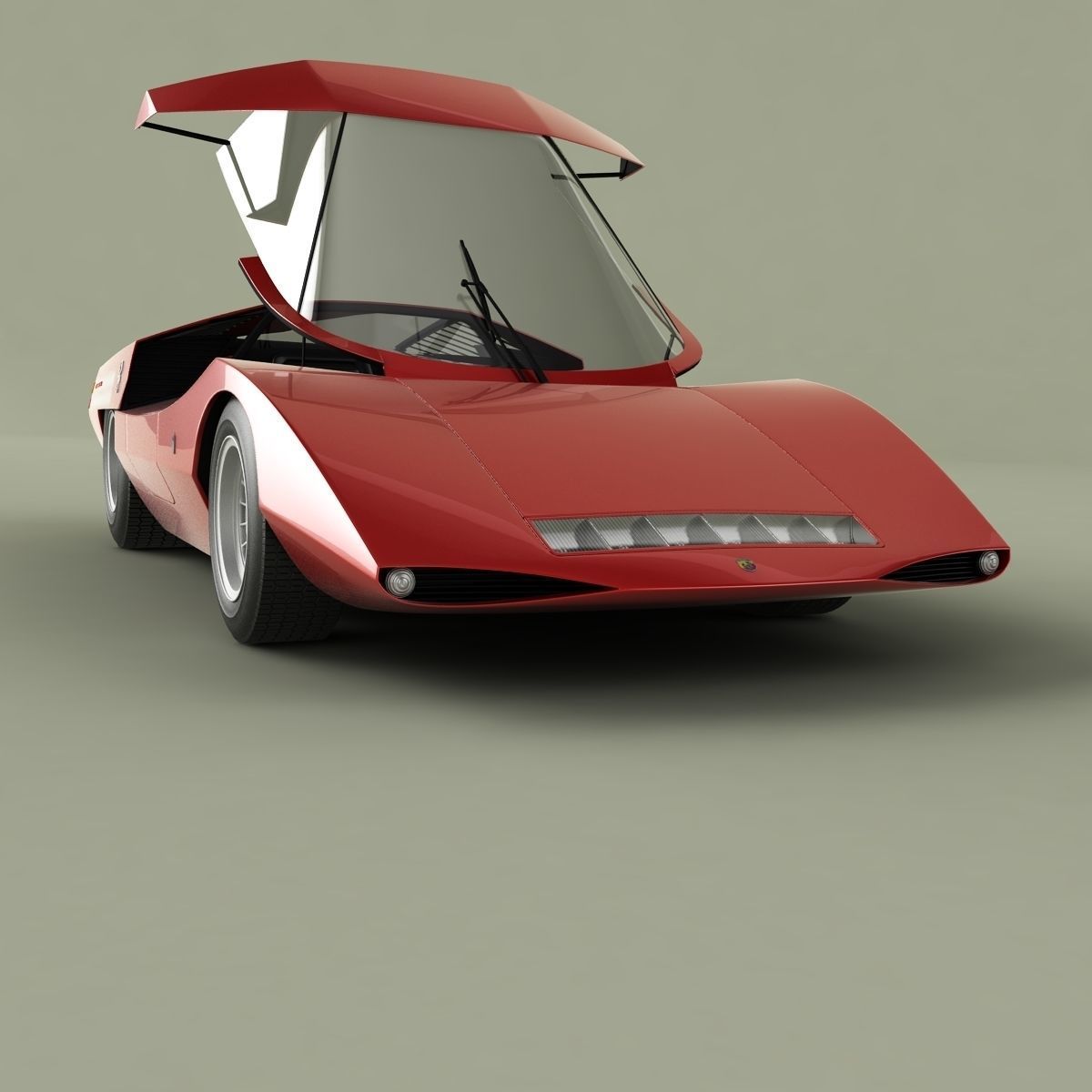 Fiat Abarth 2000 Scorpione 3D model_10