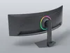 Computer Monitor With Curved Widescreen 3D model | CGTrader