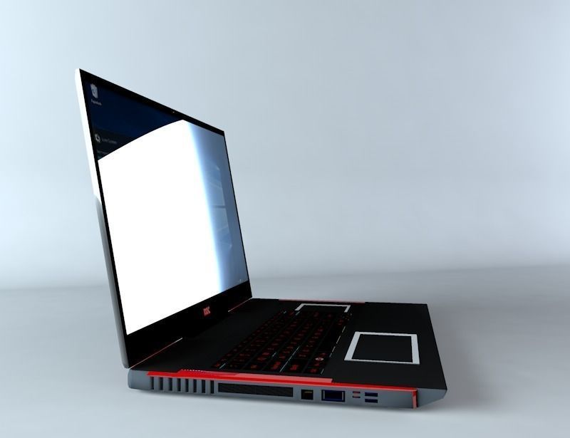 Notebook  DX F4-750 i7 Free 3D model_0