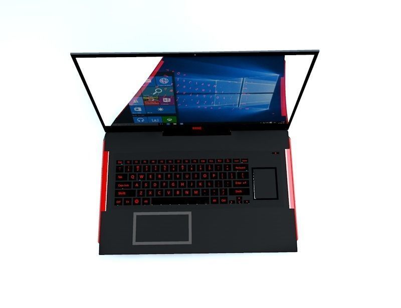 Notebook  DX F4-750 i7 Free 3D model_6