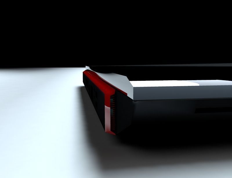 Notebook  DX F4-750 i7 Free 3D model_3