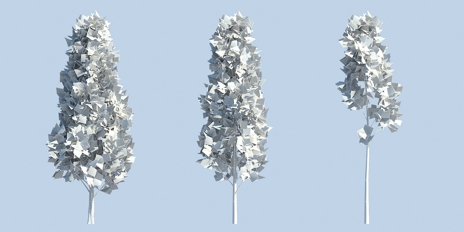 Lowpoly 3Dmodel tree VR AR game 3LOD number56 Low-poly 3D model_1