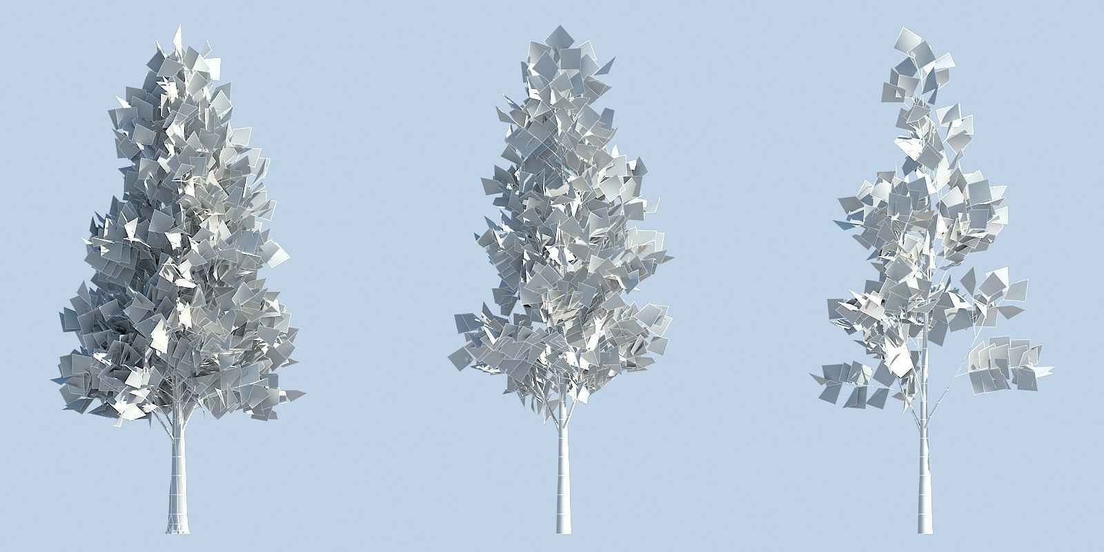 Lowpoly 3Dmodel tree VR AR game 3LOD number60 Low-poly 3D model_1