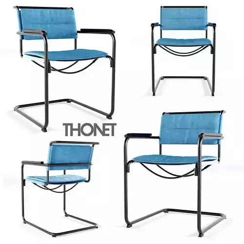 S 34 N Thonet All Seasons Chair 3D model