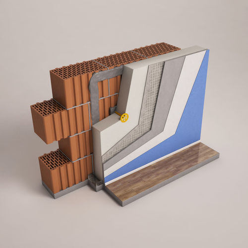 Wall Insulation Model 3D model