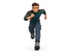 3D model Stylized Young Male Character Rigged Animated 3D Model VR / AR ...