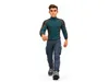 3D model Stylized Young Male Character Rigged Animated 3D Model VR / AR ...