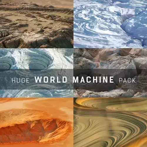 Huge World Machine Pack 3D model