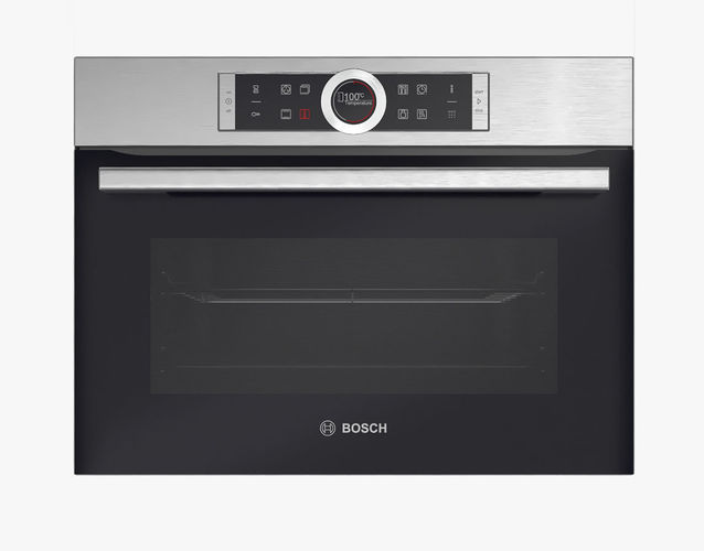 Built-in microwave CBG675BS1B brushed steel Serie 8 3D model