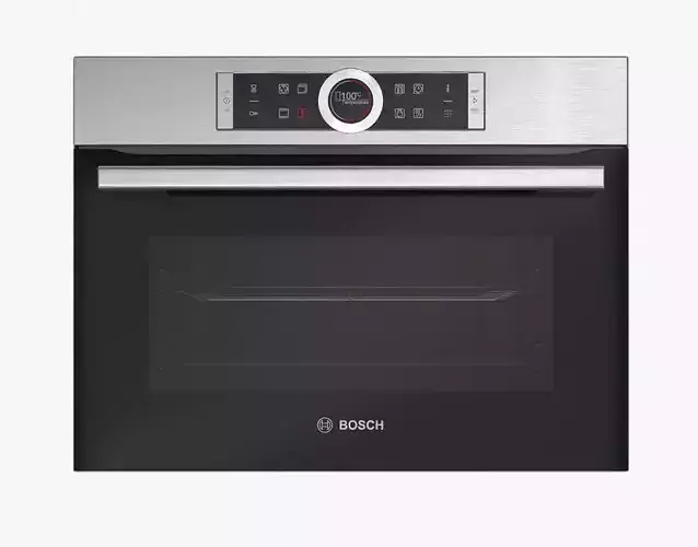 Built-in microwave CBG675BS1B brushed steel Serie 8 3D model