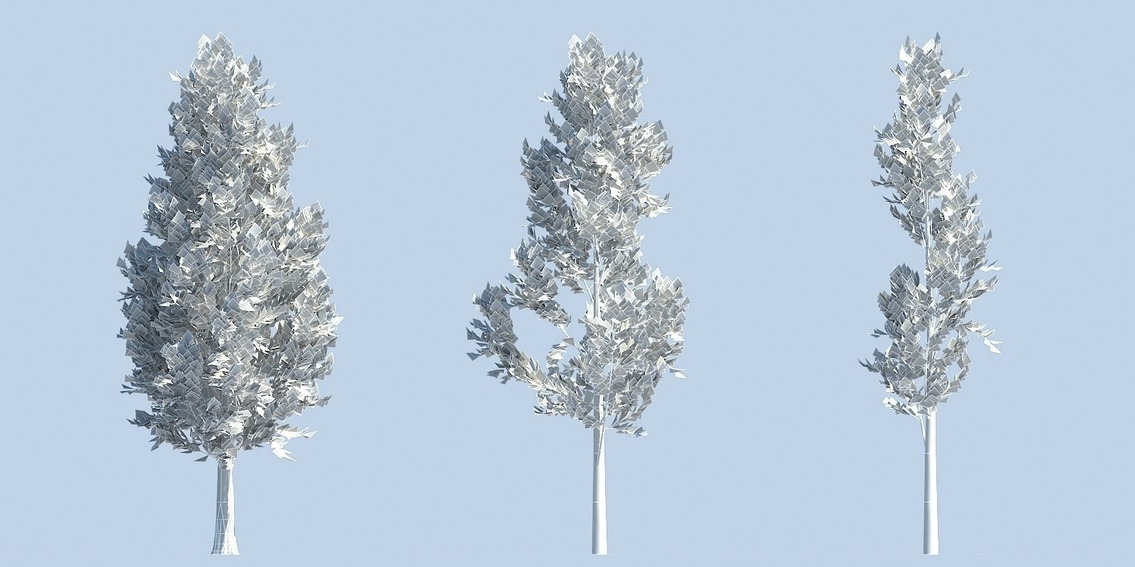 Lowpoly 3Dmodel tree VR AR game 3LOD number78 Low-poly 3D model_1