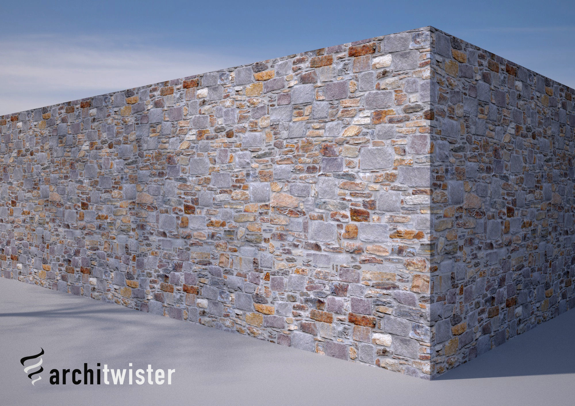 25 Seamless Stone Wall Textures Texture_2