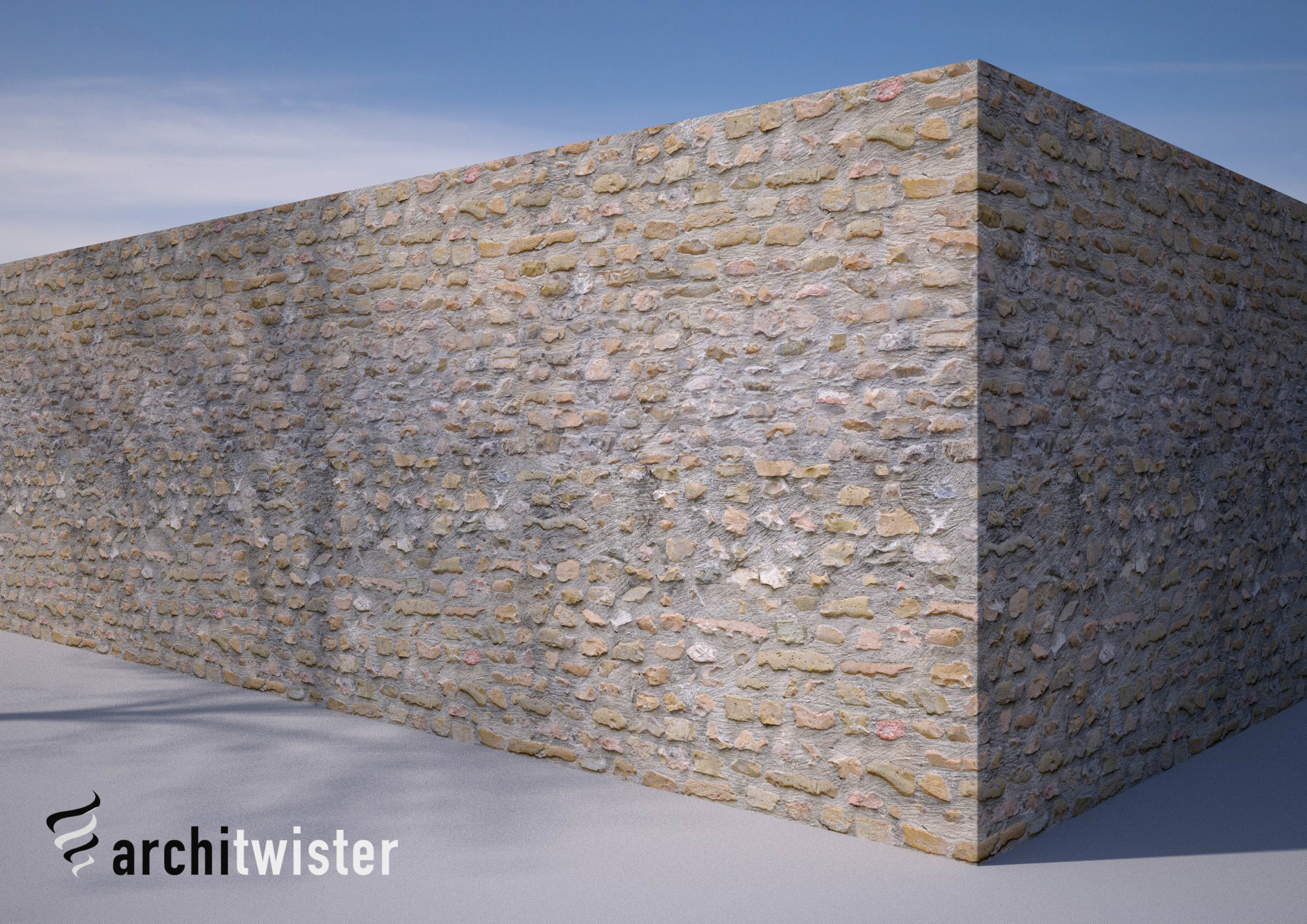 25 Seamless Stone Wall Textures Texture_21
