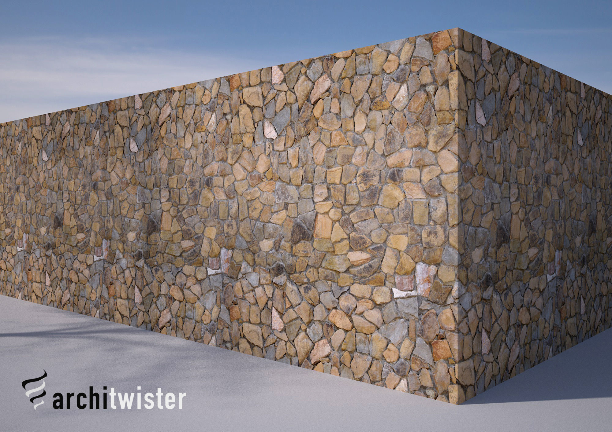 25 Seamless Stone Wall Textures Texture_19