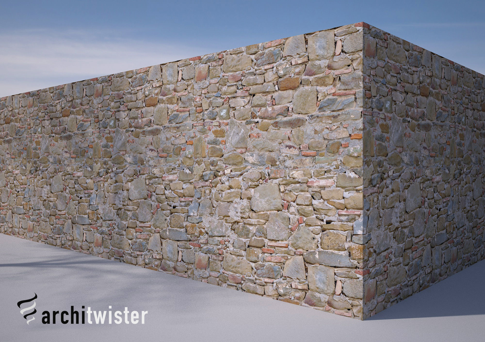 25 Seamless Stone Wall Textures Texture_14