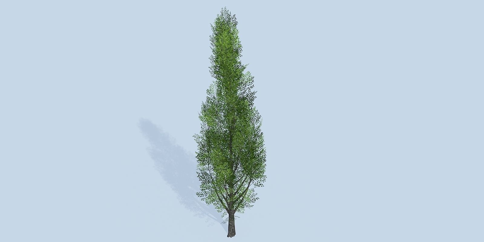 Lowpoly 3Dmodel tree VR AR game 3LOD number1-10 Low-poly 3D model_8