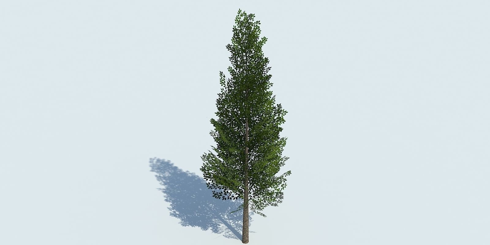 Lowpoly 3Dmodel tree VR AR game 3LOD number1-10 Low-poly 3D model_2