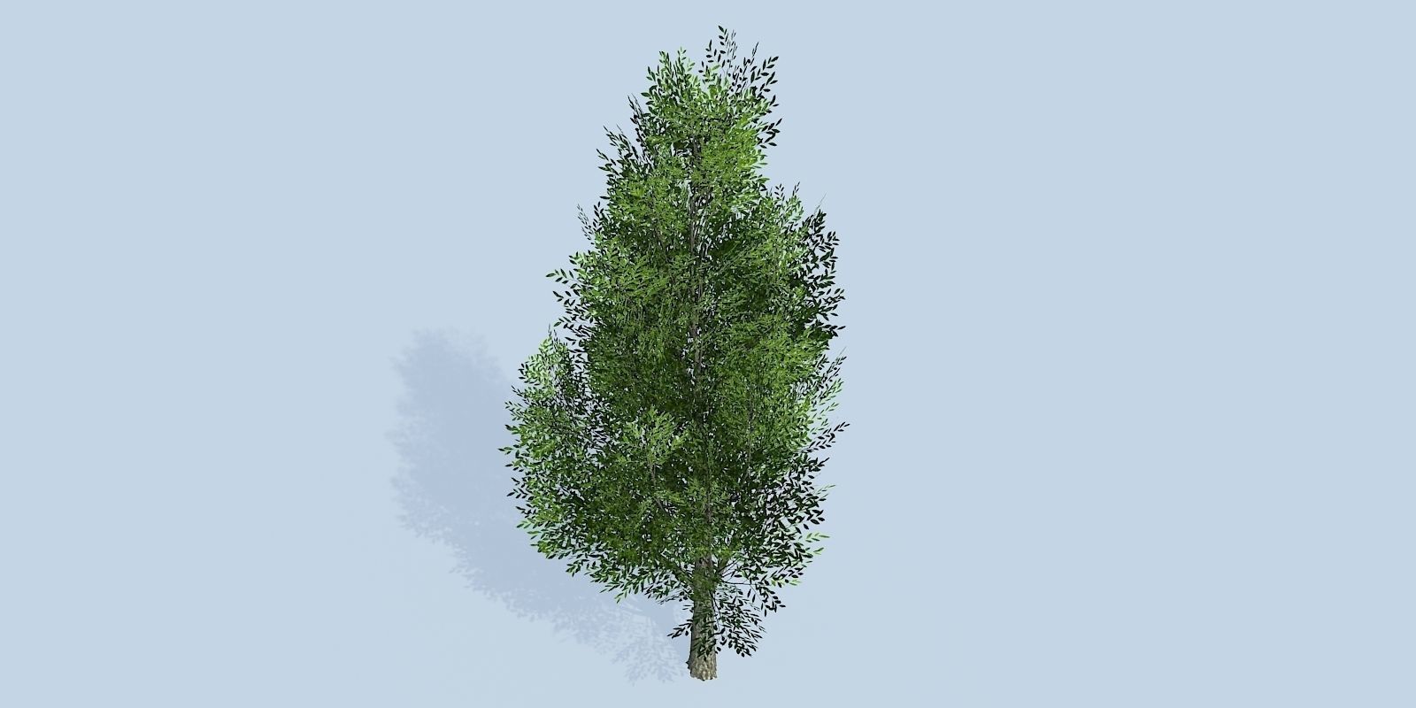 Lowpoly 3Dmodel tree VR AR game 3LOD number1-10 Low-poly 3D model_6