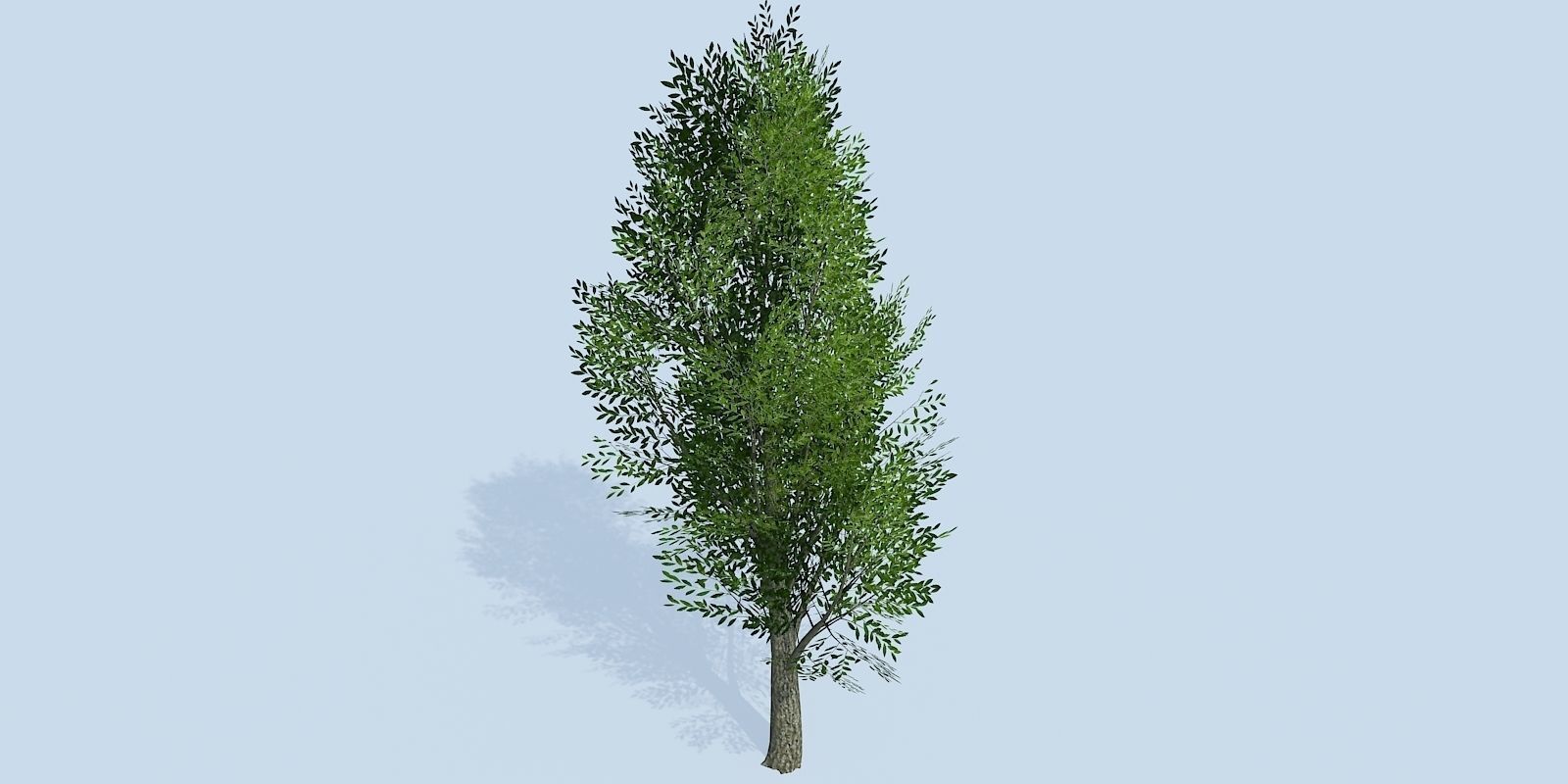 Lowpoly 3Dmodel tree VR AR game 3LOD number1-10 Low-poly 3D model_4