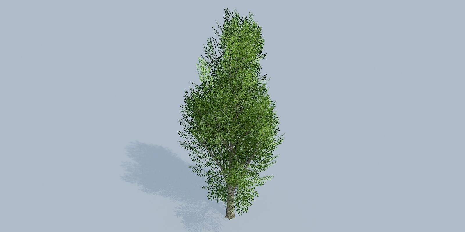 Lowpoly 3Dmodel tree VR AR game 3LOD number1-10 Low-poly 3D model_3