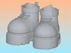 Cartoon Platform Ankle Boots 3D model | CGTrader