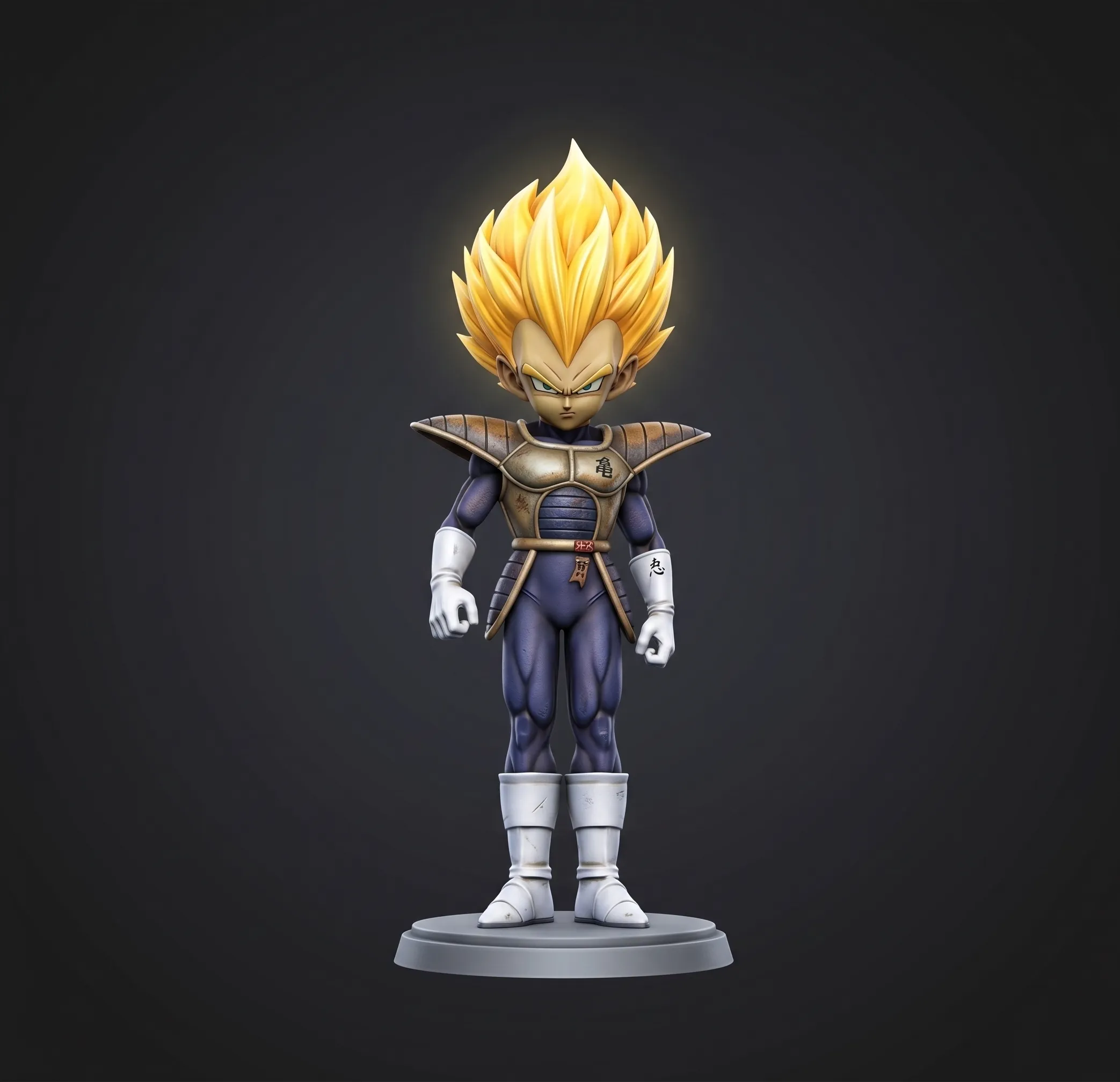 Vegeta 3D print model