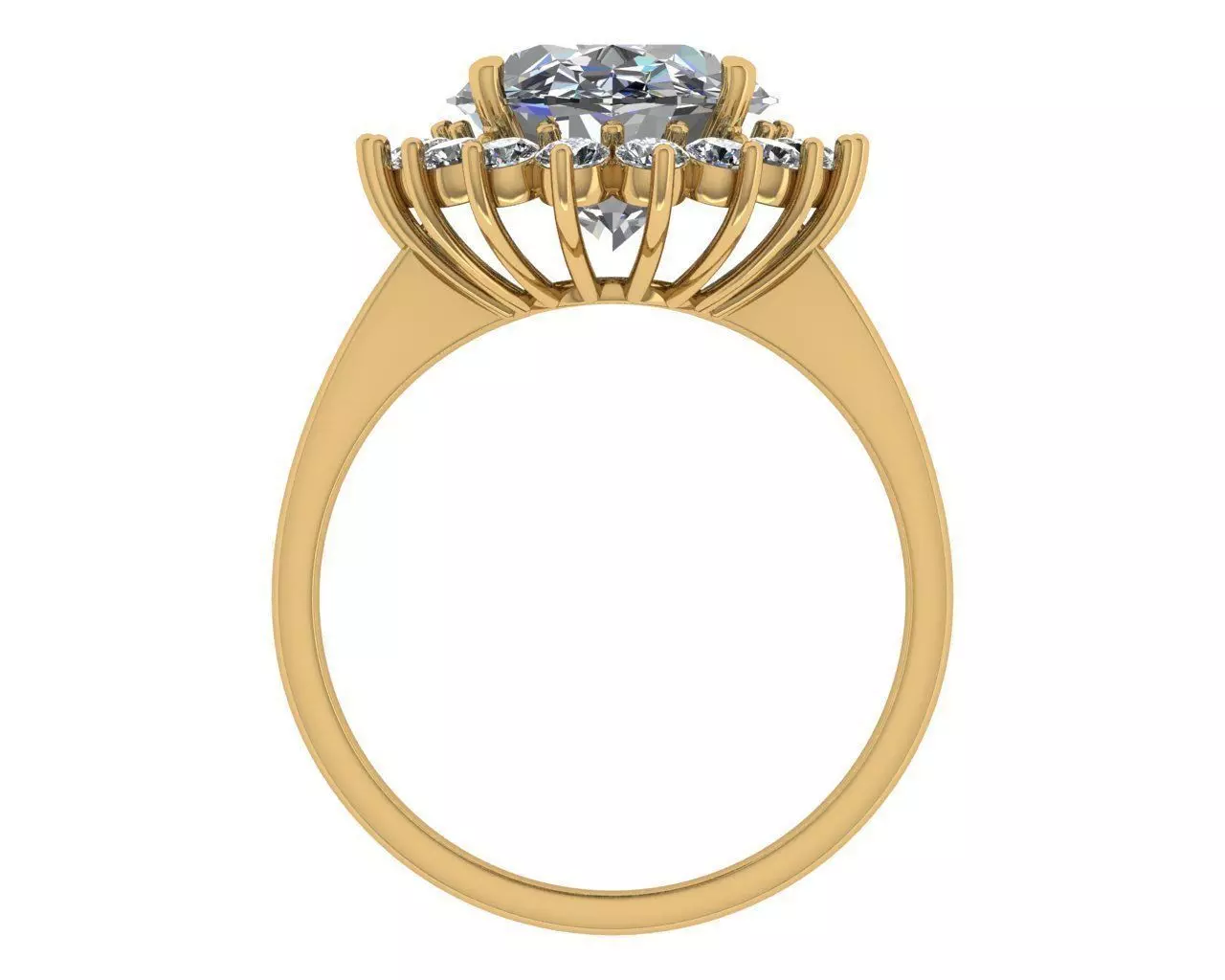 Golden Ring 3D model_0