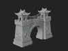 Chinese Gateway Arch Design 8 - 3D Print Model 3D model 3D printable ...