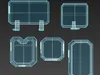 3D model Sci Fi cyberpunk Monitors VR / AR / low-poly | CGTrader