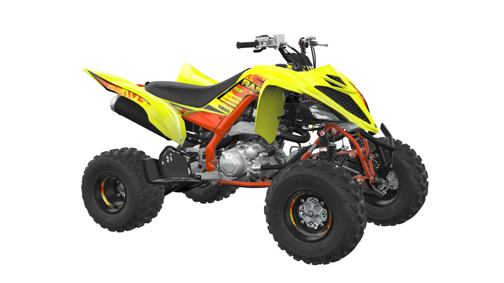 3D model 2027 Yamaha RAPTOR 700R SE Quad Four-Wheeler ATV Bike VR / AR ...