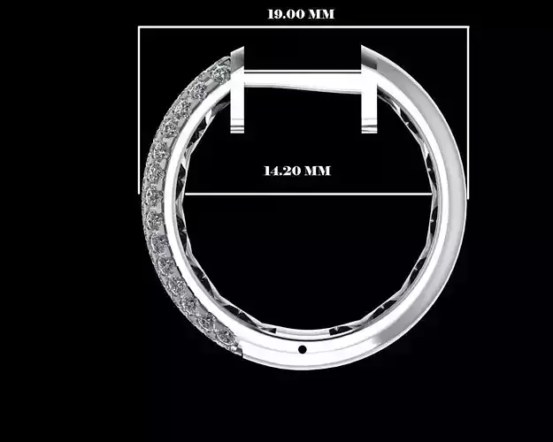 Silver Hoop Earrings