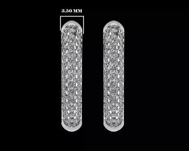 Silver Hoop Earrings