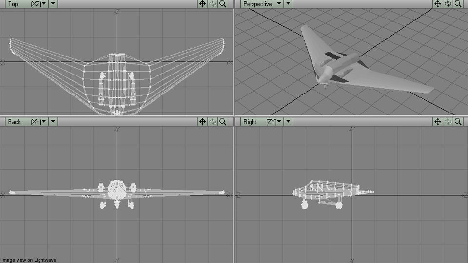 Drone - UAV Sentinel 3D model_5