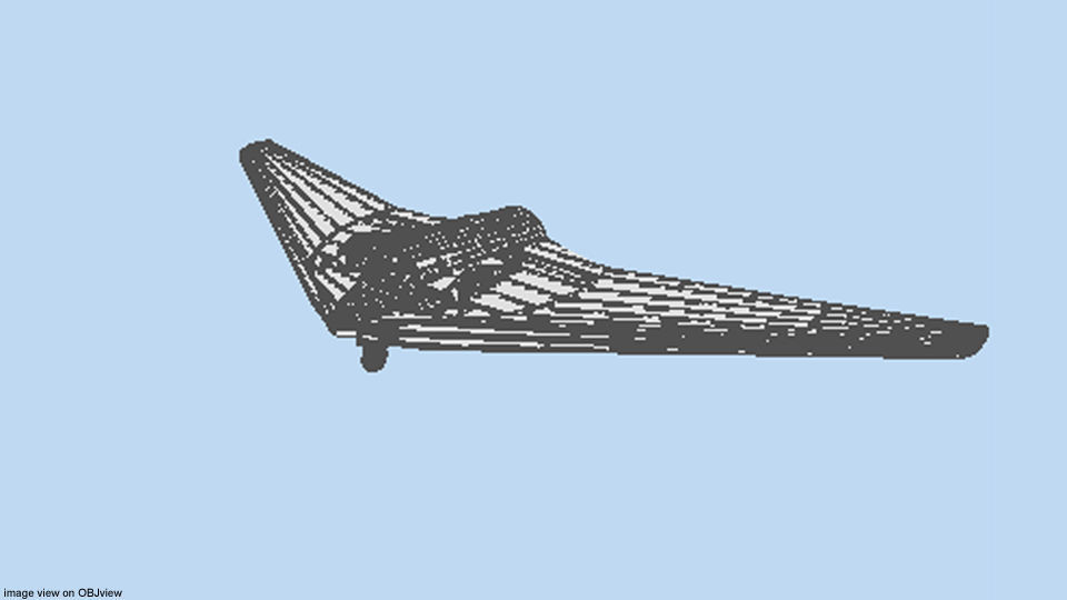 Drone - UAV Sentinel 3D model_4